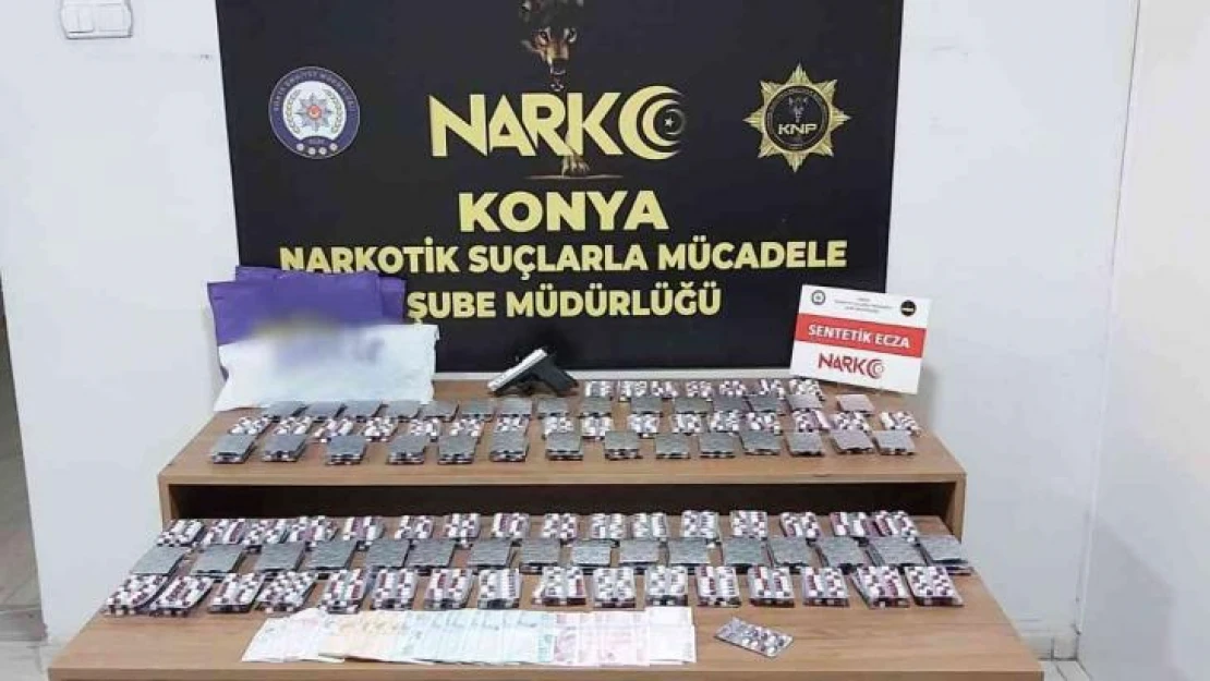 Konya'da polise ateş açan zehir tacirleri tutuklandı