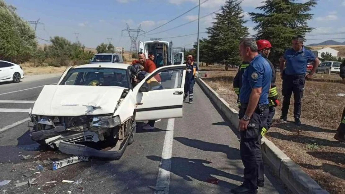 Konya'da zincirleme trafik kazası: 3 yaralı