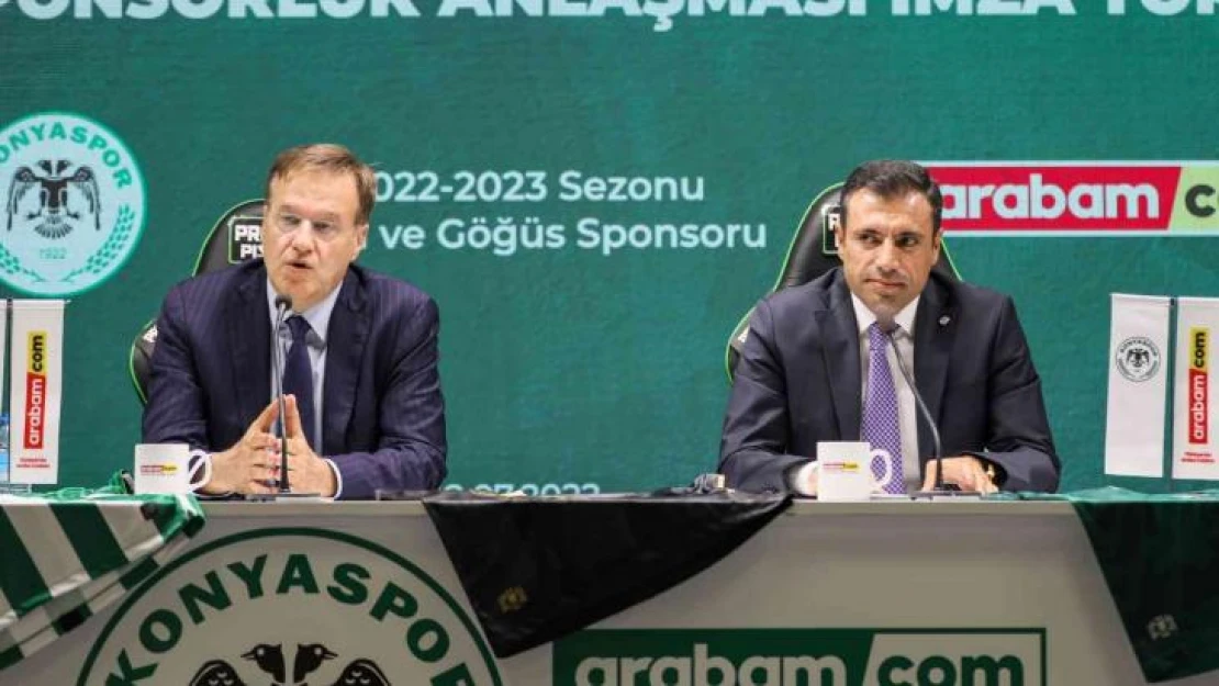 Konyaspor isim ve forma sponsoruyla sözleşme imzaladı