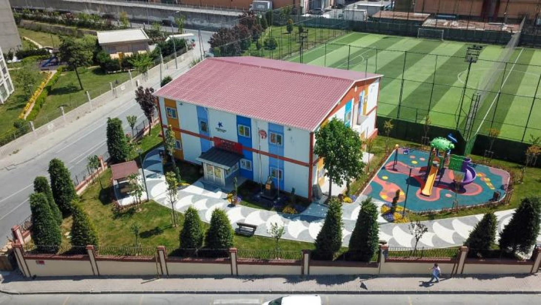 Küçükçekmece'de 9. Gündüz Çocuk Bakım Evi inşasına başladı