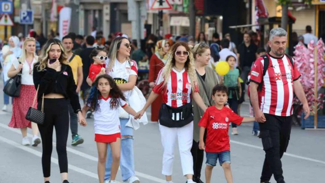 Kupa kutlamasına Sivasspor tarafından yoğun ilgi