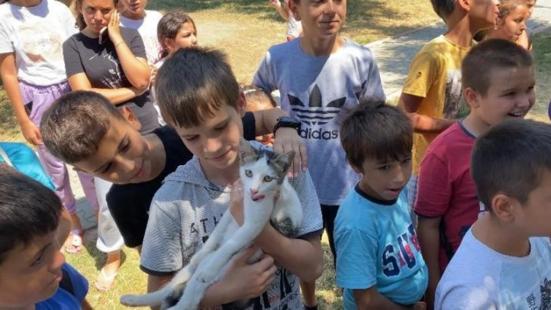 Kur'an Kursu öğrencilerine hayvanlara merhamet anlatıldı