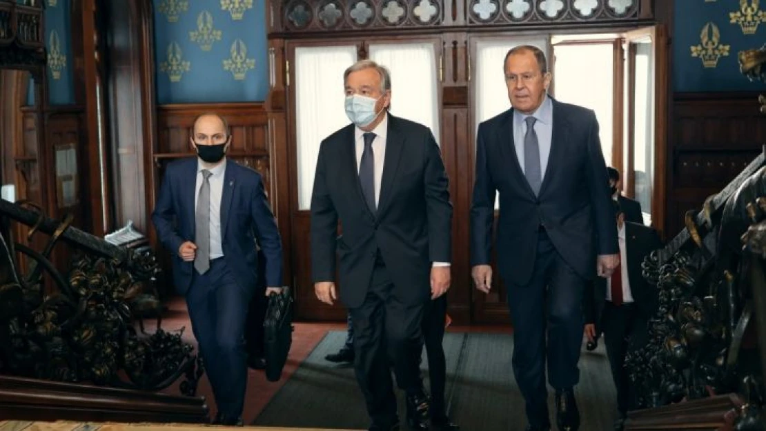 Lavrov, BM Genel Sekreteri Guterres ile görüştü