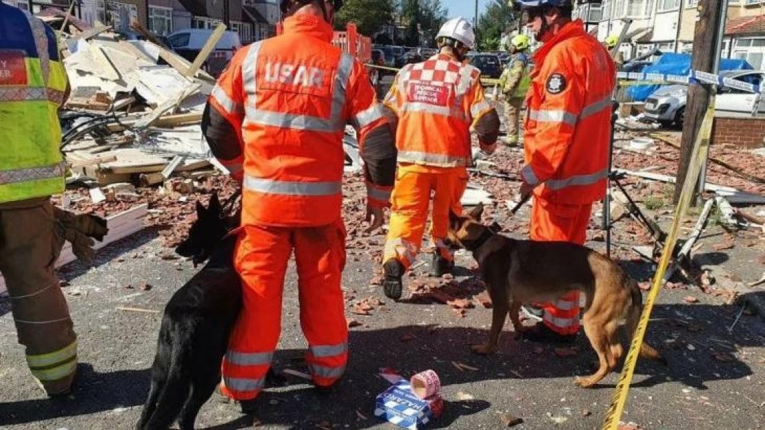 Londra'da gaz patlaması nedeniyle bina çöktü: 1 ölü, 3 yaralı