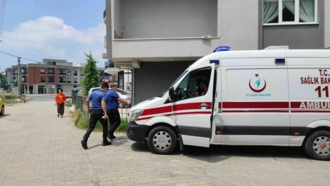 Madde bağımlısı olduğu iddia edilen şahıs polisin parmağını ısırdı