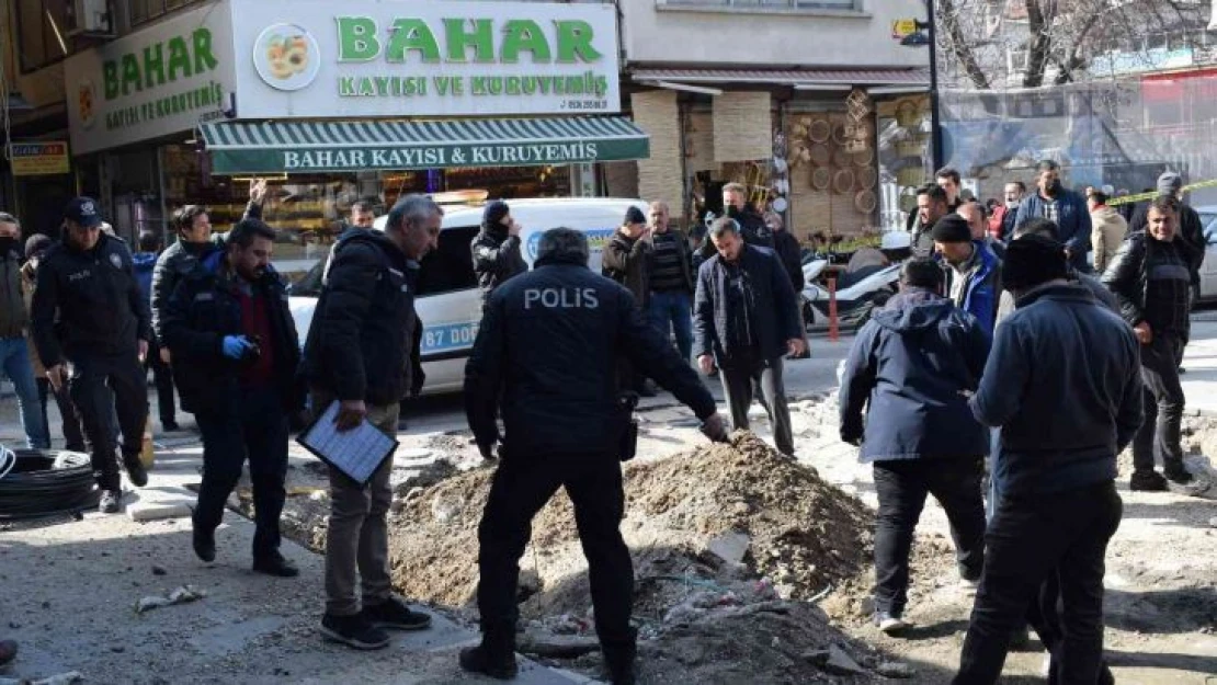 Malatya'da doğalgaz borusu patladı