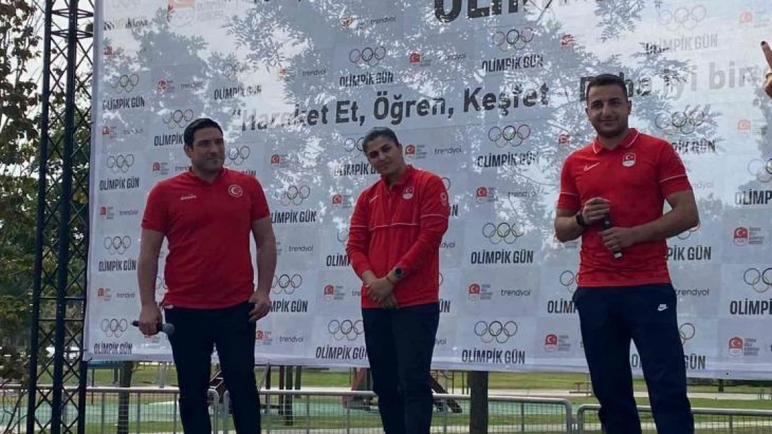 Maltepe'de olimpiyat rüzgarı esti, yüzlerce çocuk doyasıya eğlendi