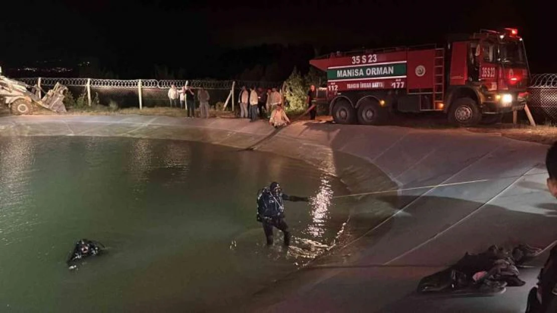 Manisa'da gölete giren iki kardeş kayboldu