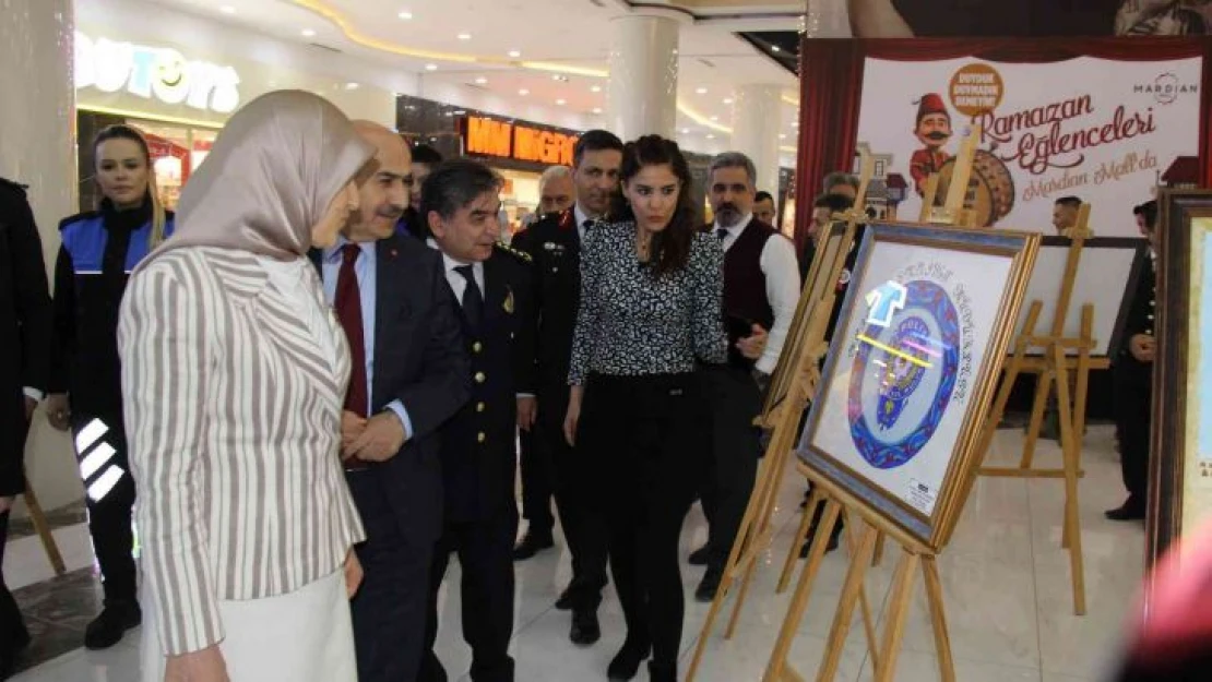 Mardin'de Polis Haftası münasebetiyle sergi açıldı