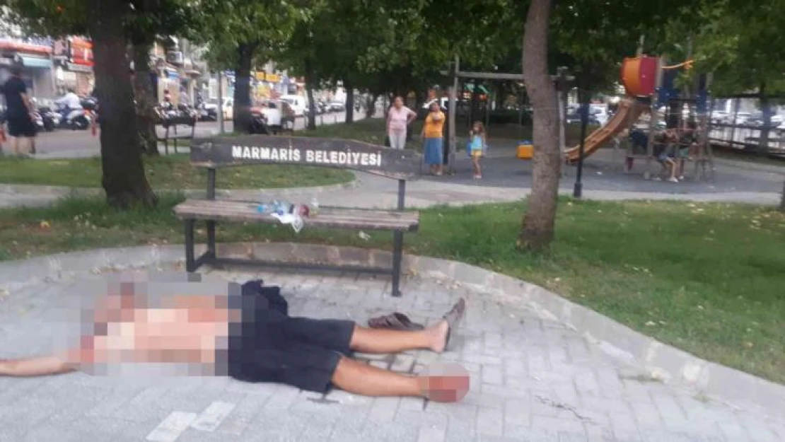 Marmaris'te çocuk parkında cinayet