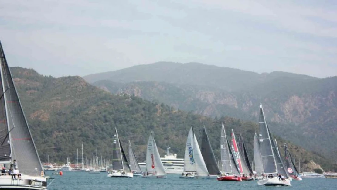 Marmaris'te kış trofesinin 4. ayağı tamamlandı