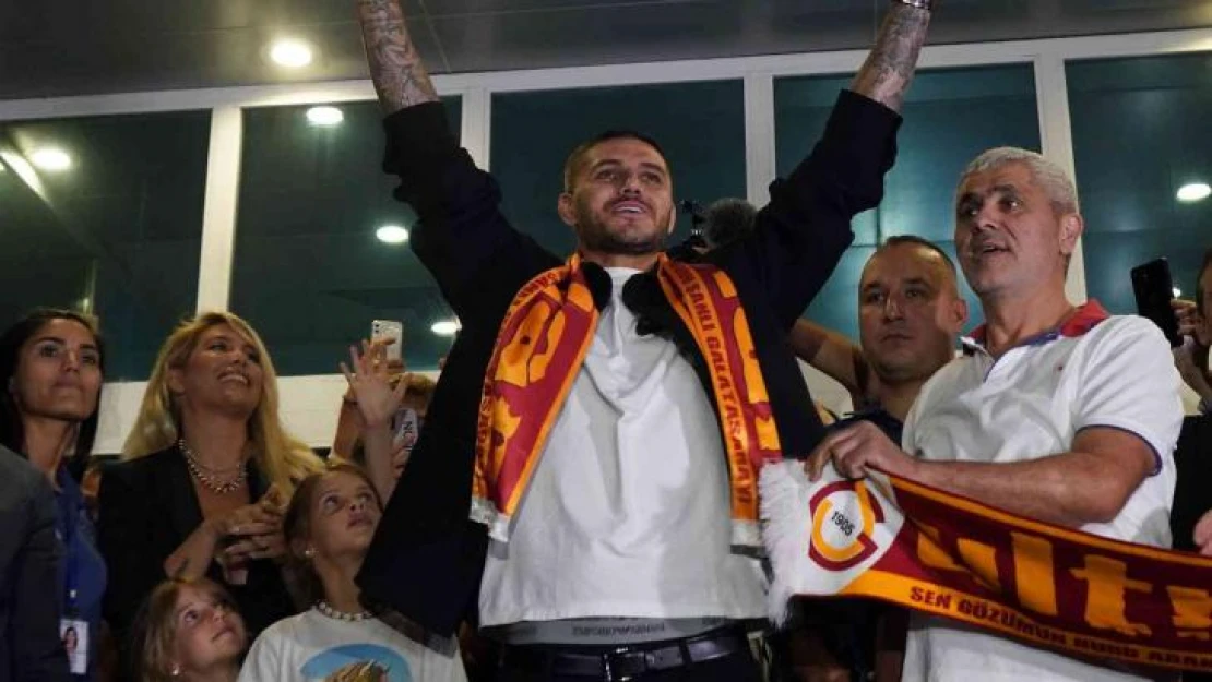 Mauro Icardi, İstanbul'a geldi