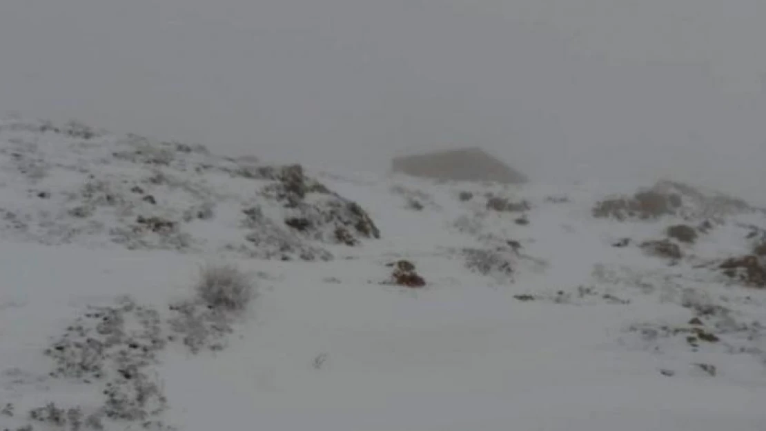 Mayıs ayında Nemrut'ta kar sürprizi