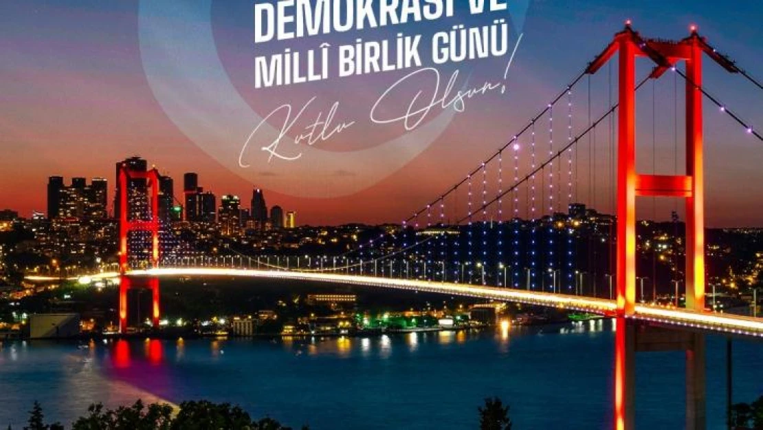 Mehmet Büyükekşi'den 15 Temmuz Demokrasi ve Millî Birlik Günü mesajı