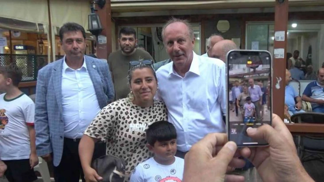 Memleket Partisi Genel Başkanı İnce: 'Milletimize üçüncü bir seçenek sunmaya çalışıyoruz'