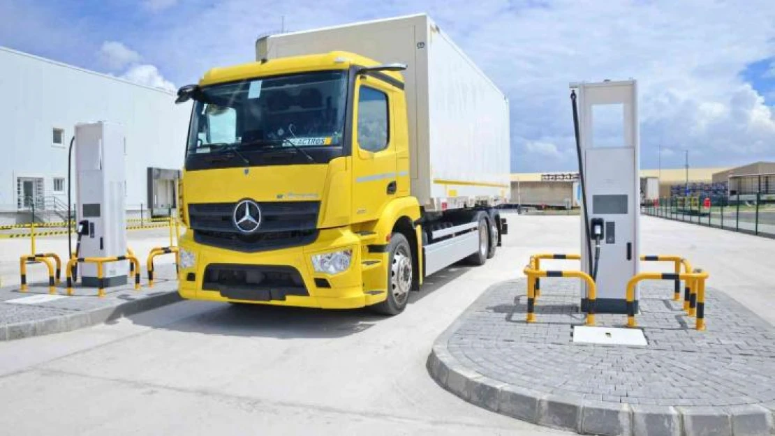 Mercedes-Benz Türk, iki adet 350 kW'lık şarj ünitesi kurdu