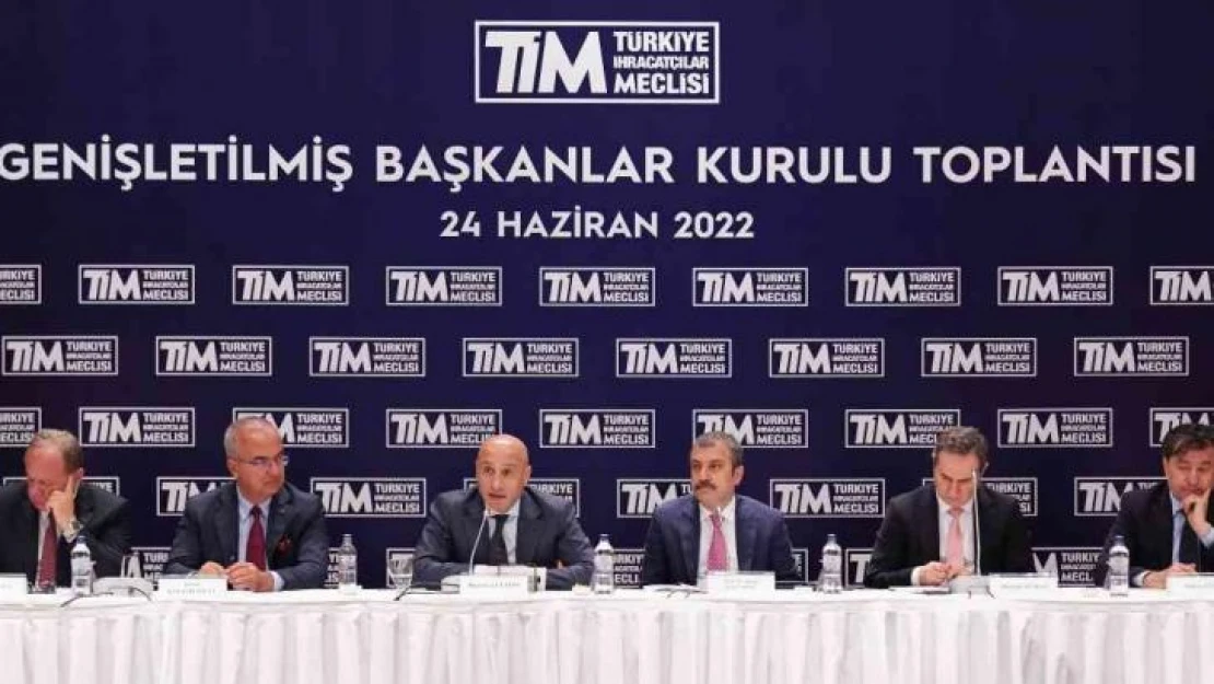 Merkez Bankası Başkanı Şahap Kavcıoğlu'ndan TİM'e ziyaret