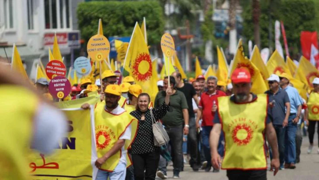 Mersin'de 1 Mayıs coşkusu