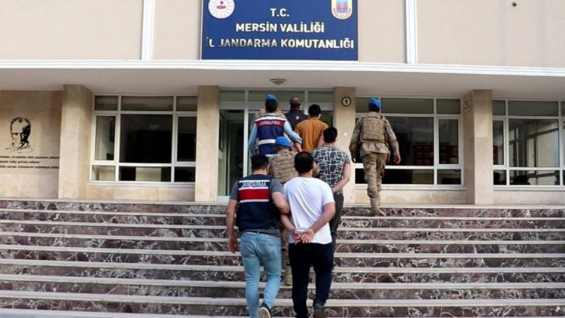 Mersin'de bombalı eylem hazırlığındaki 6 terörist yakalandı