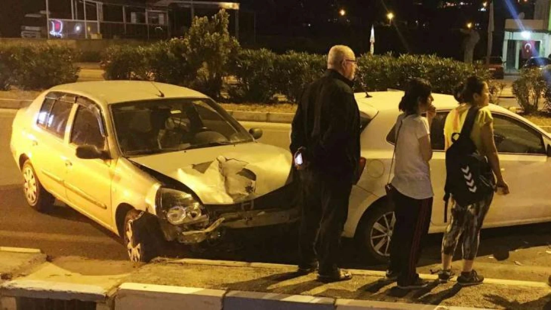 Mersin'de trafik kazası: 1 yaralı