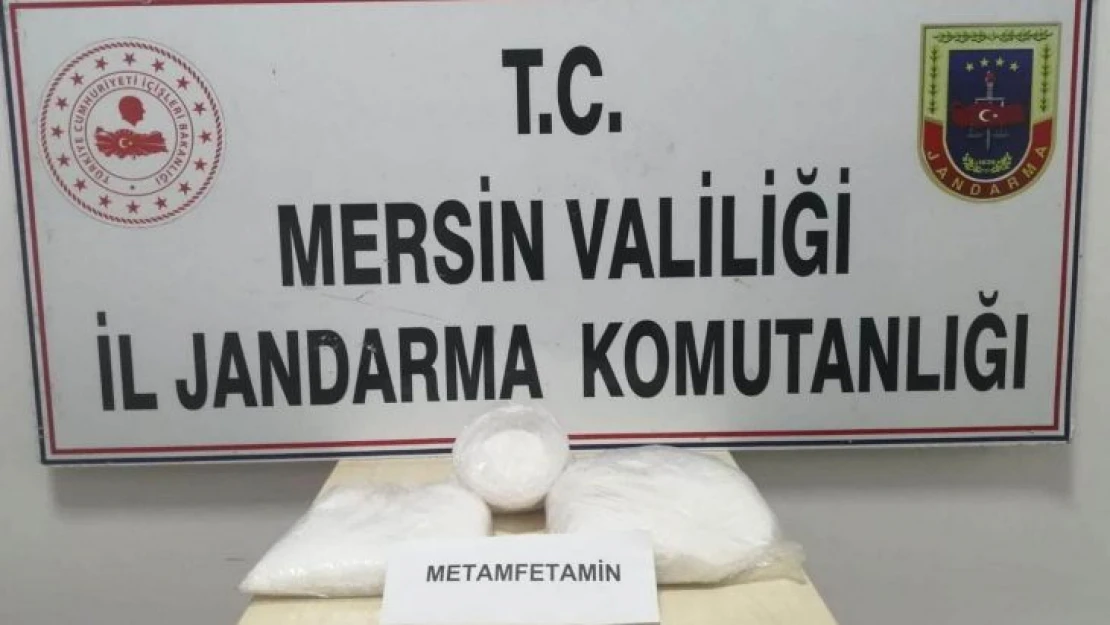 Mersin'e otobüsle uyuşturucu getiren şüpheli otogarda yakalandı