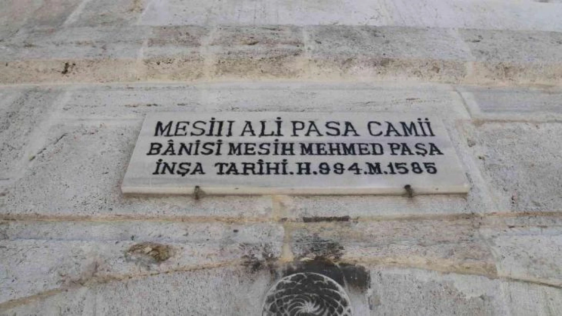 Mesih Ali Paşa Camii restorasyonun ardından yeni yüzüne kavuştu