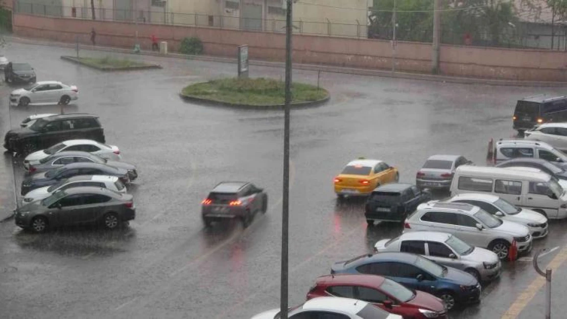 Meteoroloji sel baskını için uyardı: Diyarbakır'da sağanak etkili oldu