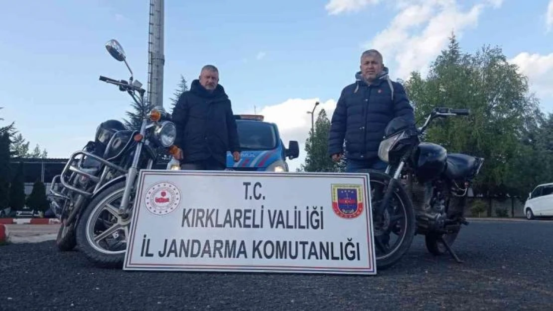 Motosikletli hırsızlık şüphelileri yakalandı