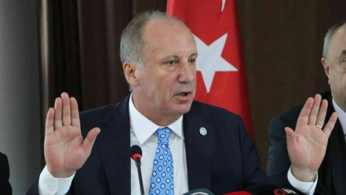 Muharrem İnce'den altılı masaya salvo