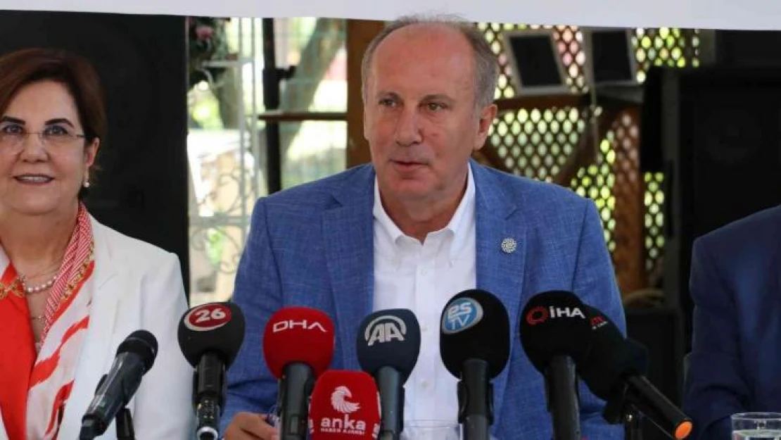 Muharrem İnce, Demirtaş ve Kavala'nın tutukluluğu hakkında konuştu