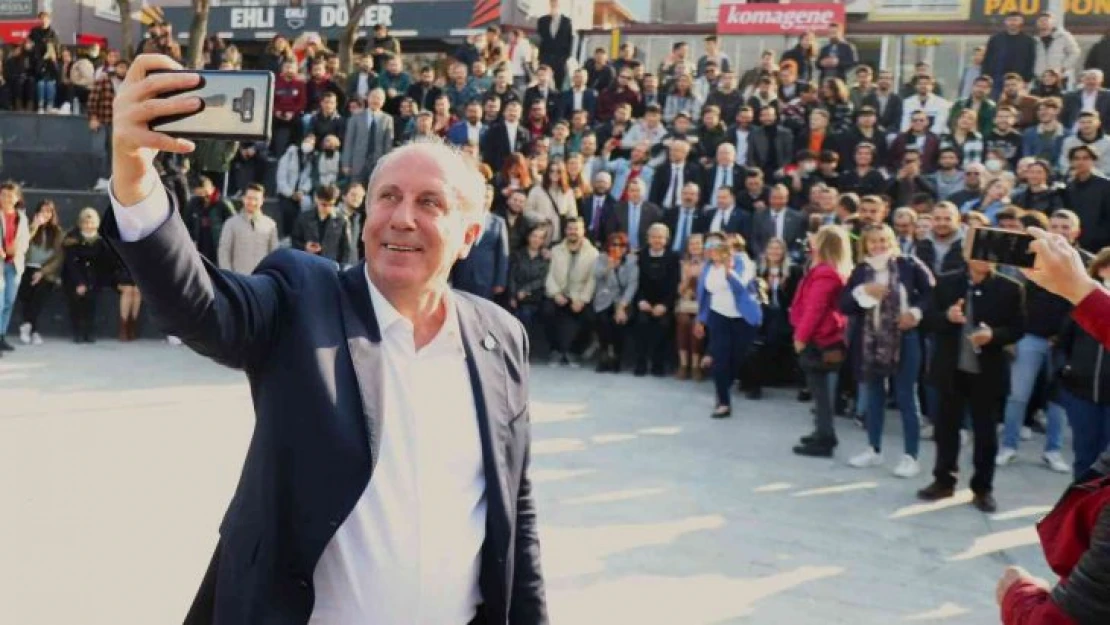 Muharrem İnce, Denizli'de esnaf ve öğrencilerle bir araya geldi