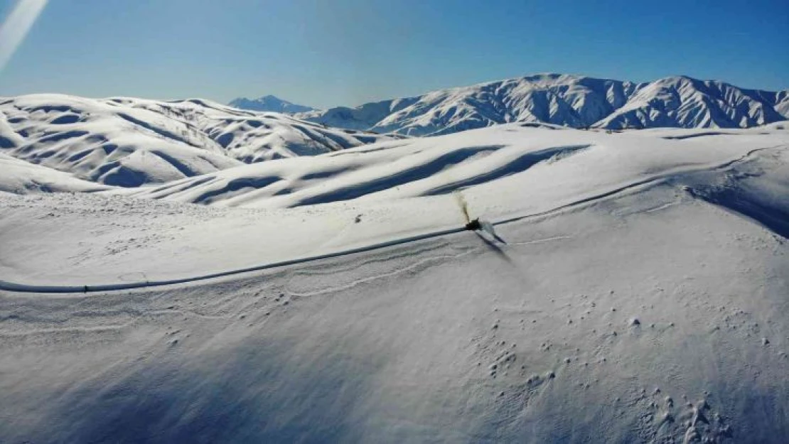 Muş'ta 199 köy yolu ulaşıma kapandı