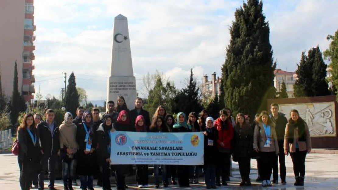 ÇSATT üyelerinin şehitlik ziyaretleri