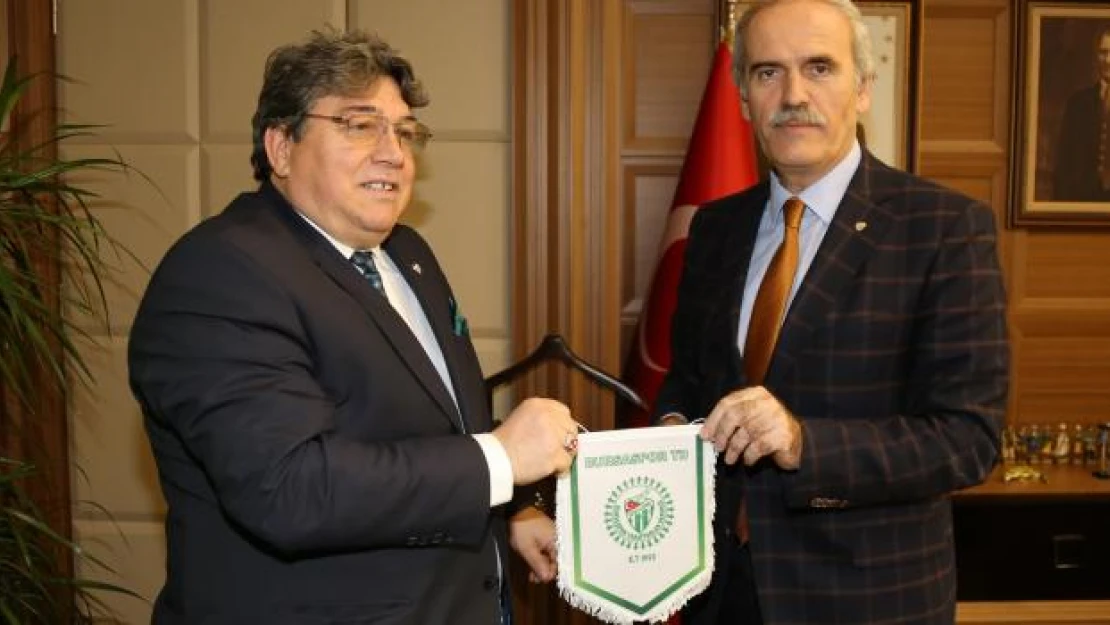 Bursaspor taraftar derneğinden Altepe'ye ziyaret