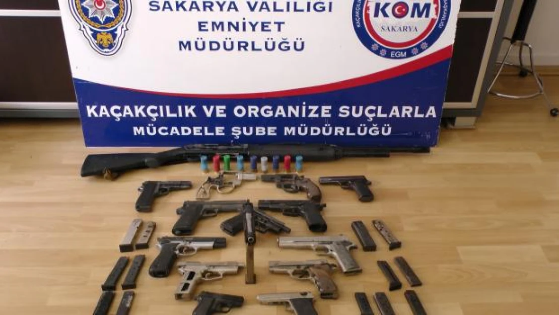 Sakarya'da silah operasyonu