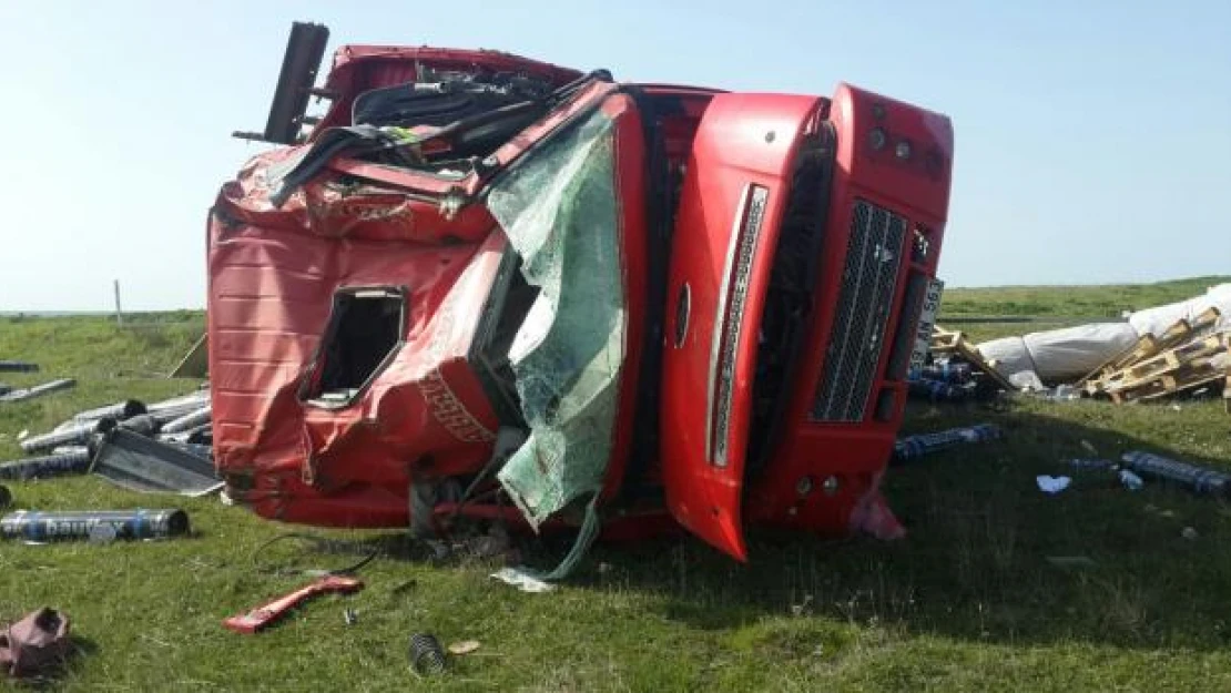 Tekirdağ'da trafik kazası : 1 yaralı 