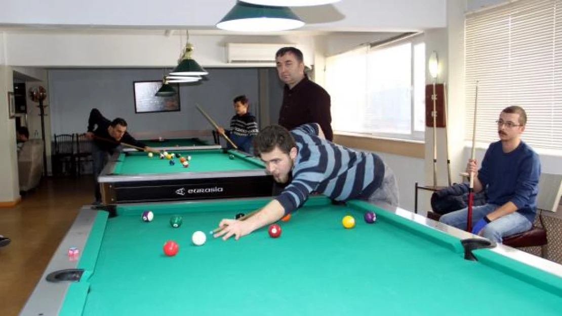 Amerikan bilardo il seçmeleri yapıldı 