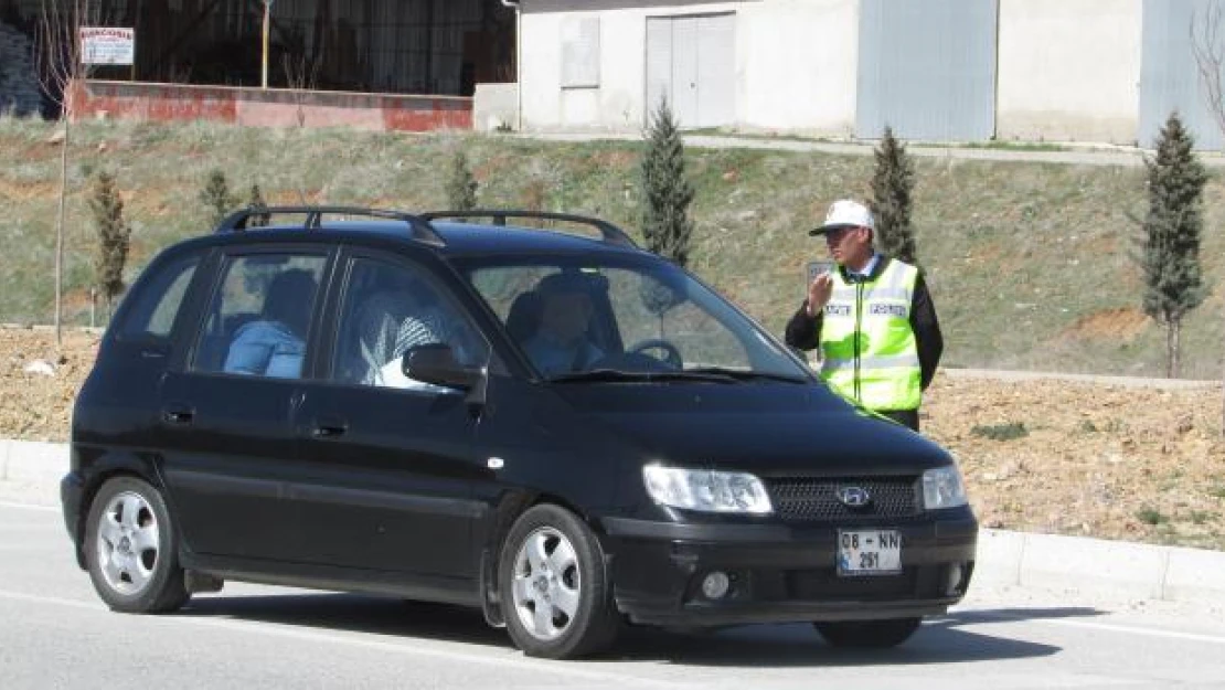 Sandıklı'da trafik denetimleri