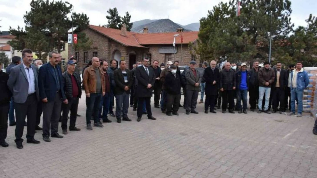 Nallıhan'da üreticilere silajlık mısır tohumu desteği