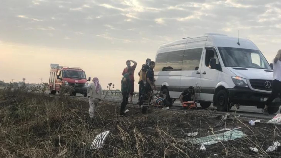 Nusaybin'de Irak plakalı cip kaza yaptı, 2'si ağır 4 kişi yaralandı