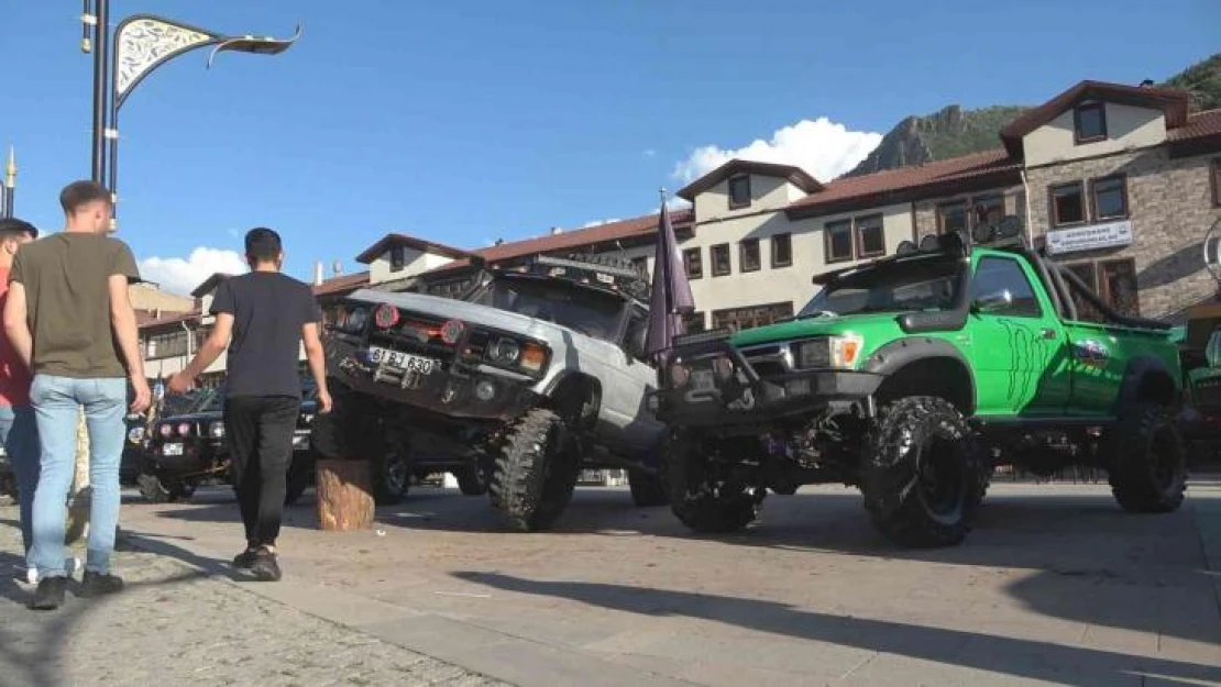 Off-Road tutkunları Gümüşhane'de buluştu