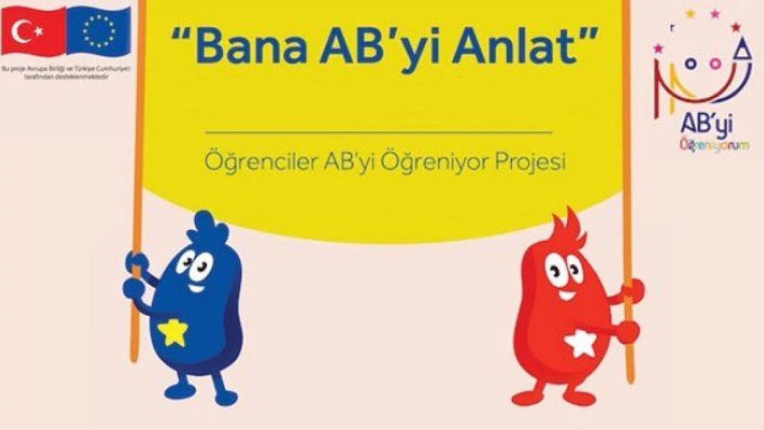 Öğrenciler AB'yi öğreniyor proje yarışması