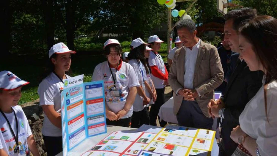 Öğrencilerin projeleri birbiriyle yarıştı