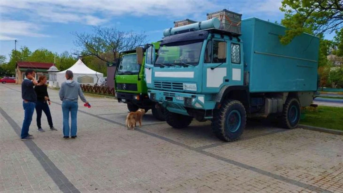 Önce Bulgar sonra Alman şimdide İsviçreli karavancılar