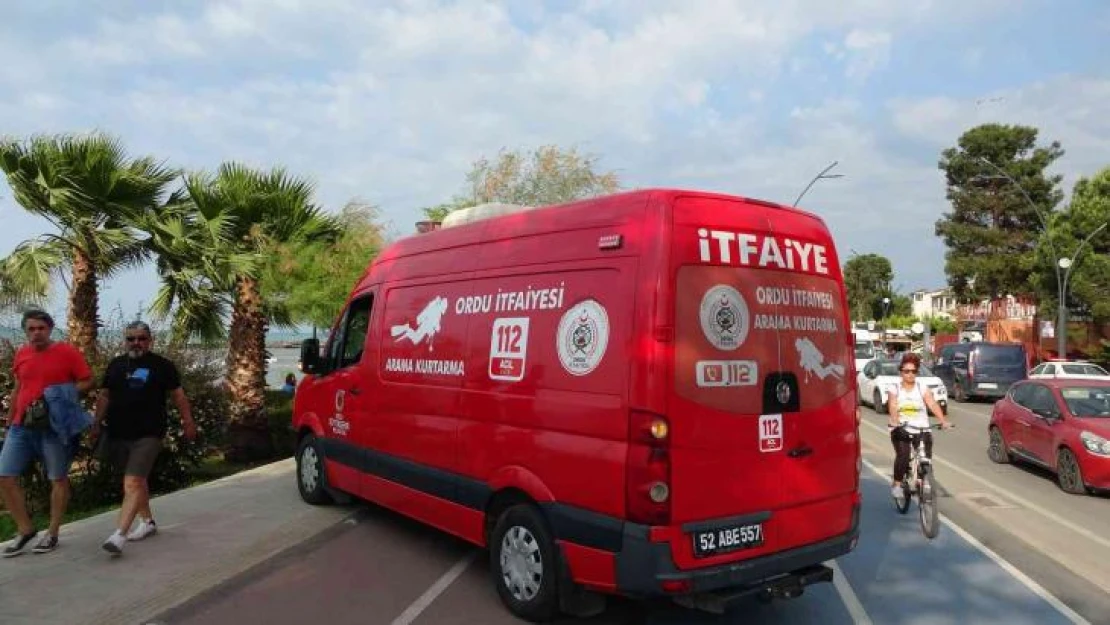 Ordu'da boğulma tehlikesi geçiren 2 kişi kurtarıldı