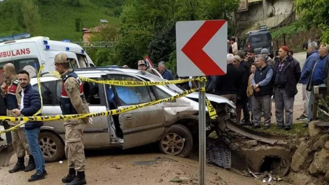 Ordu'da trafik kazası: 1 ölü, 4 yaralı