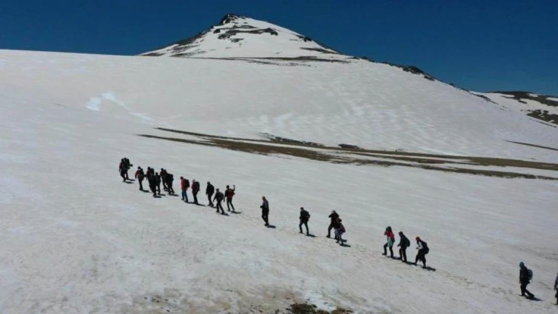 Ordu'nun en yüksek tepesine tırmandılar