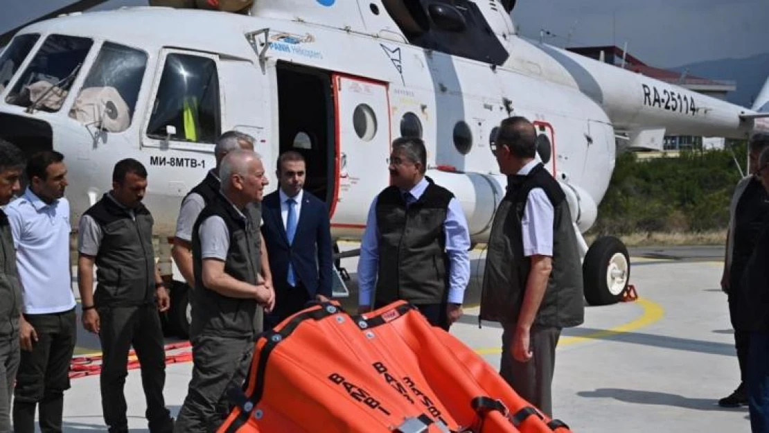 Osmaniye'ye yangın söndürme helikopteri tahsis edildi