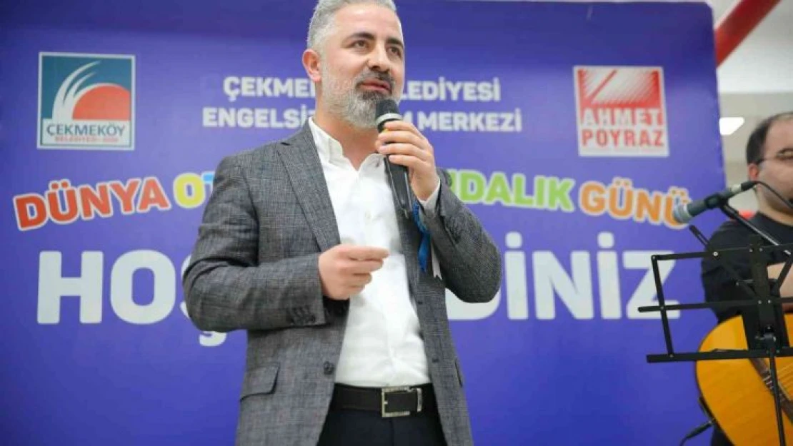 Otizm Farkındalık Günü programında doyasıya eğlendiler