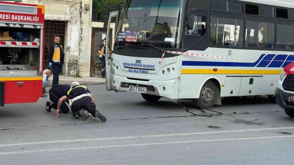 Otobüsün altında kalan kadın hayatını kaybetti